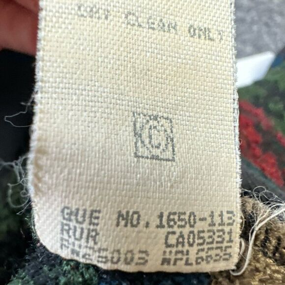 Vintage Woolrich Blanket Jacket Southwestern Navajo Wool Blend Womens S - Picture 11 of 12